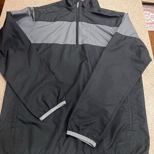 Nike youth Black and Gray Windbreaker